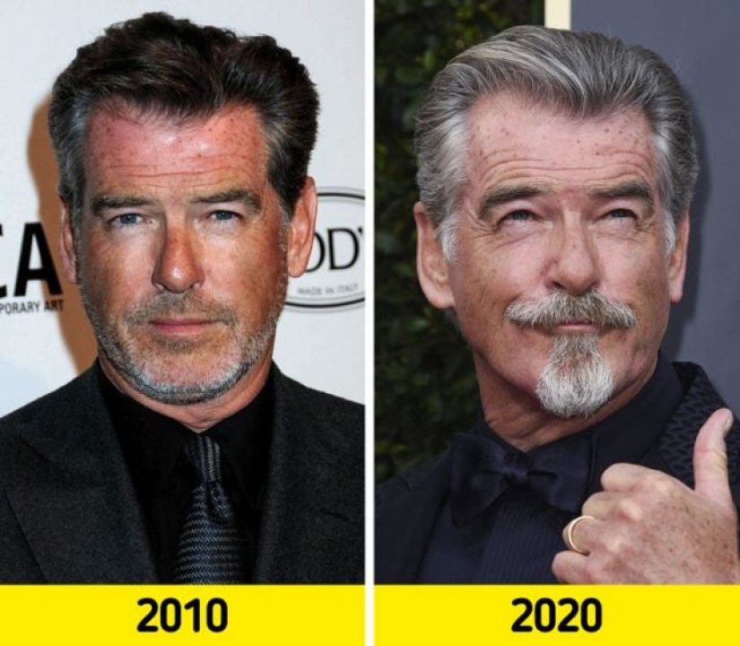 16 celebrities who have changed beyond recognition over the past decade