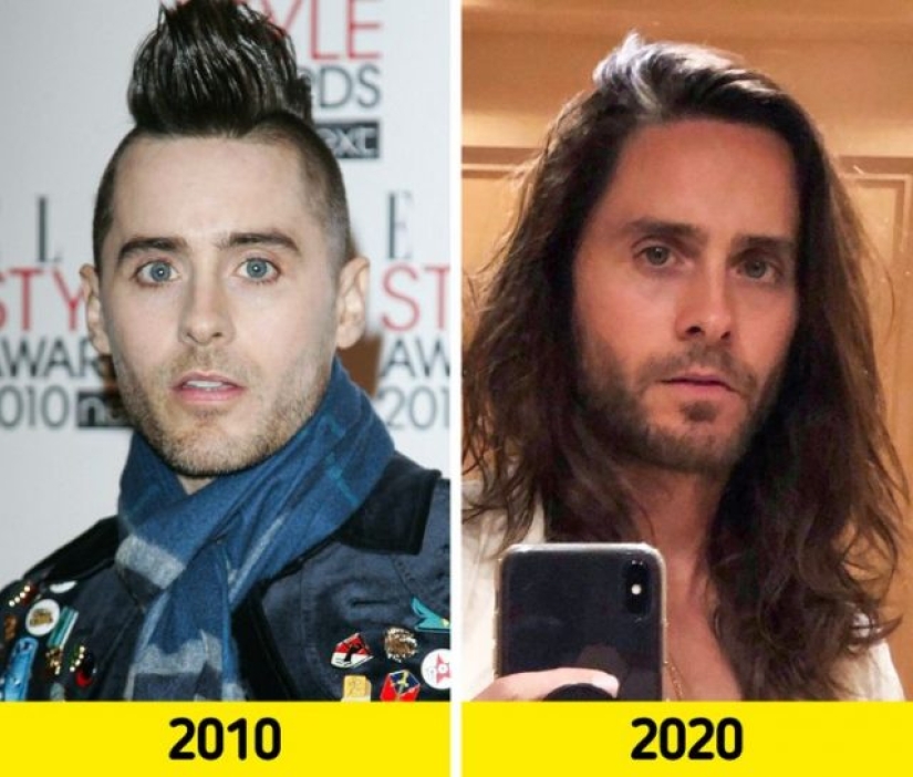 16 celebrities who have changed beyond recognition over the past decade