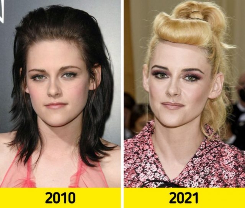 16 celebrities who have changed beyond recognition over the past decade