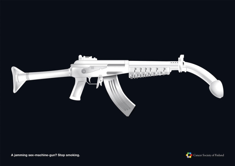 18 masterpieces of anti-tobacco advertising from around the world