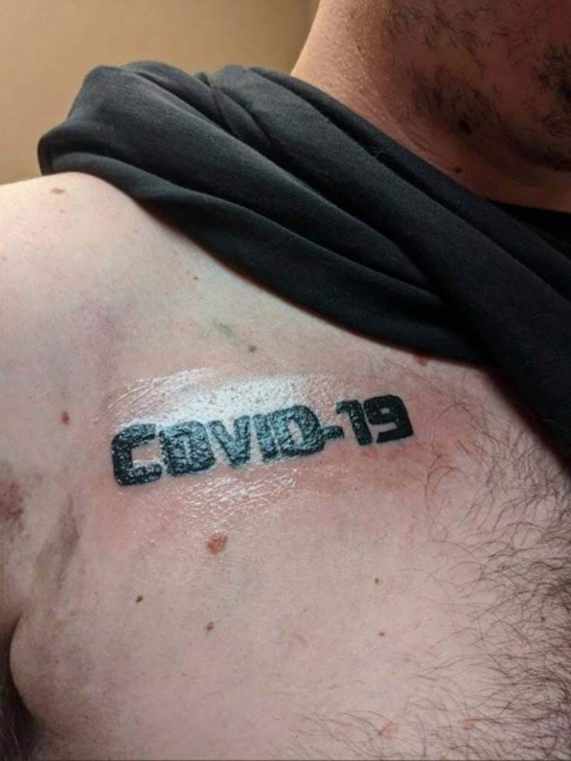 18 tatuajes dedicados al nuevo virus COVID-19 18 tatuajes dedicados al nuevo virus COVID-19