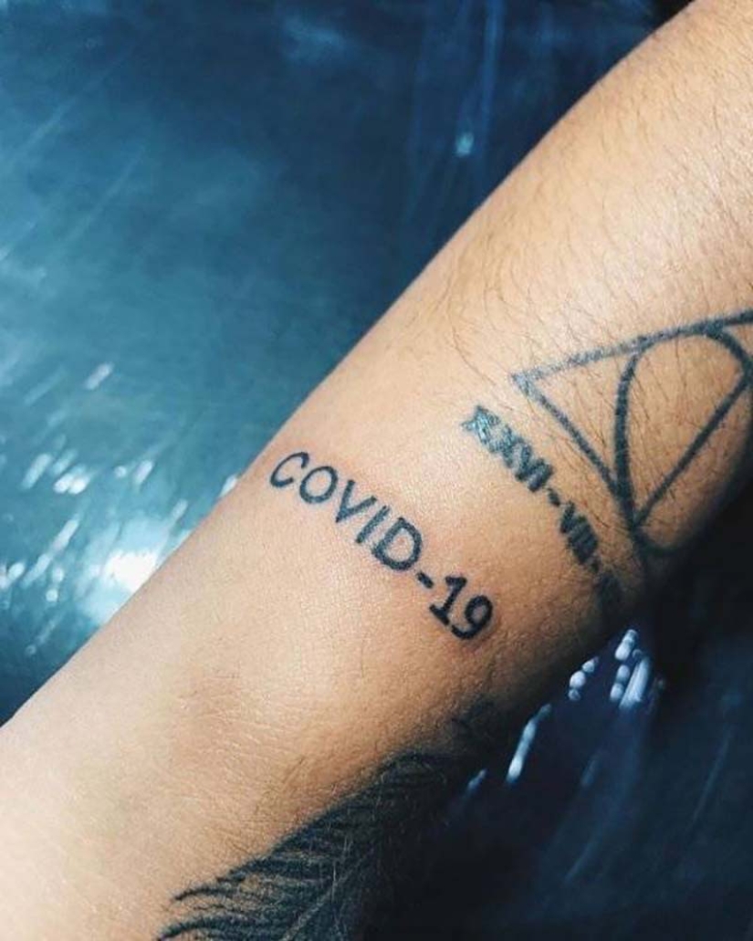 18 tatuajes dedicados al nuevo virus COVID-19 18 tatuajes dedicados al nuevo virus COVID-19