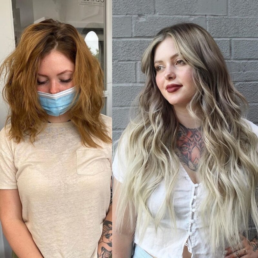 20 casos en los que las mujeres cambiaron radicalmente sus peinados, y resultó tan genial que ahora no se reconocen