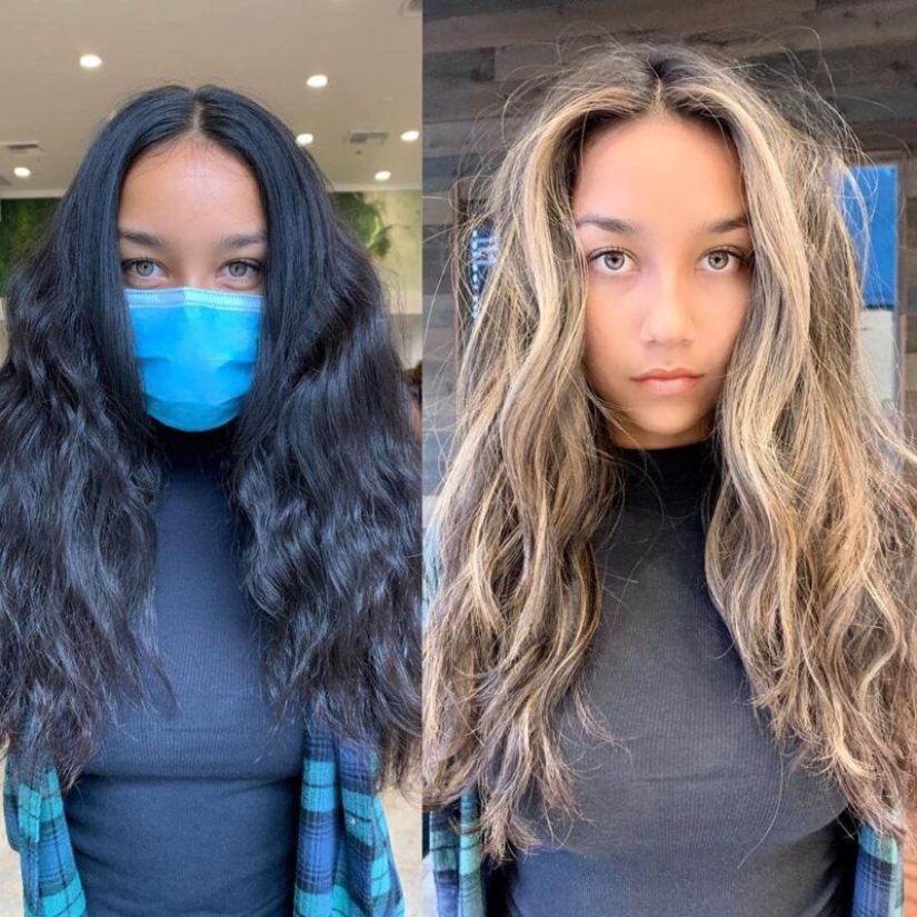 20 casos en los que las mujeres cambiaron radicalmente sus peinados, y resultó tan genial que ahora no se reconocen