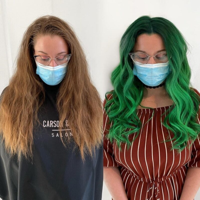 20 casos en los que las mujeres cambiaron radicalmente sus peinados, y resultó tan genial que ahora no se reconocen