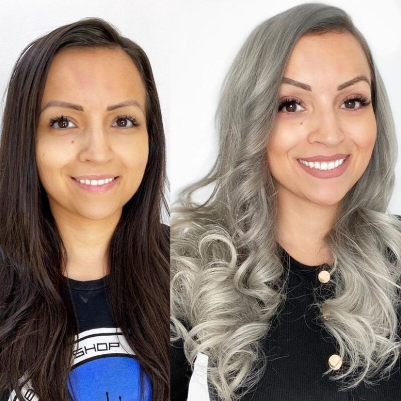 20 casos en los que las mujeres cambiaron radicalmente sus peinados, y resultó tan genial que ahora no se reconocen