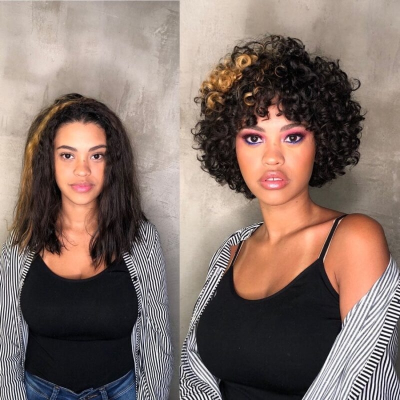 20 casos en los que las mujeres cambiaron radicalmente sus peinados, y resultó tan genial que ahora no se reconocen