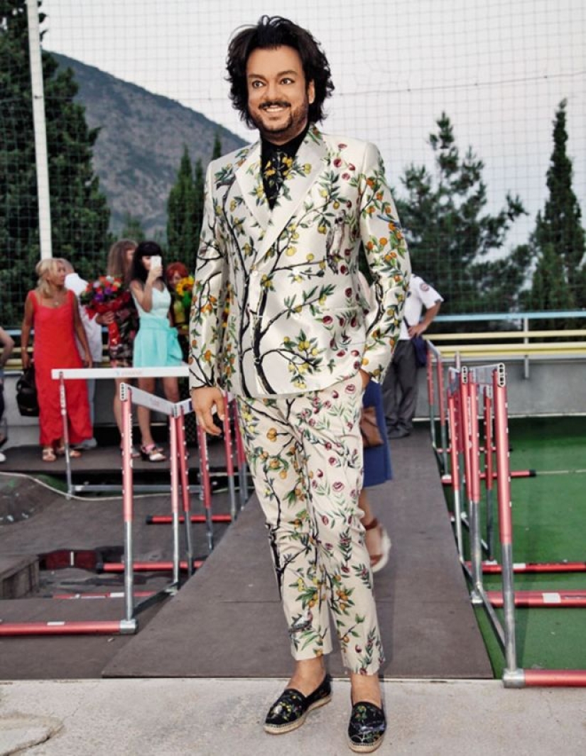 20 ridiculous outfits worn by Philip Kirkorov, and we are ashamed of them