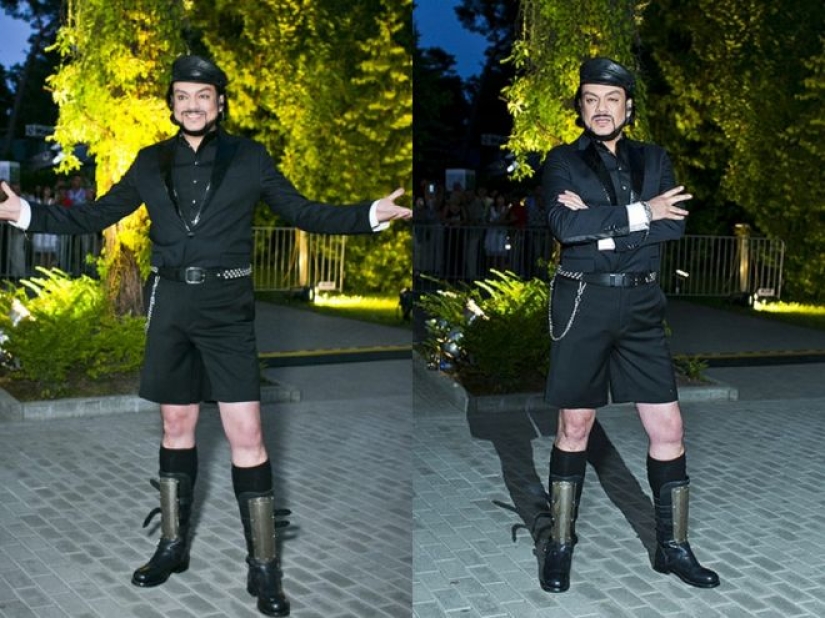 20 ridiculous outfits worn by Philip Kirkorov, and we are ashamed of them