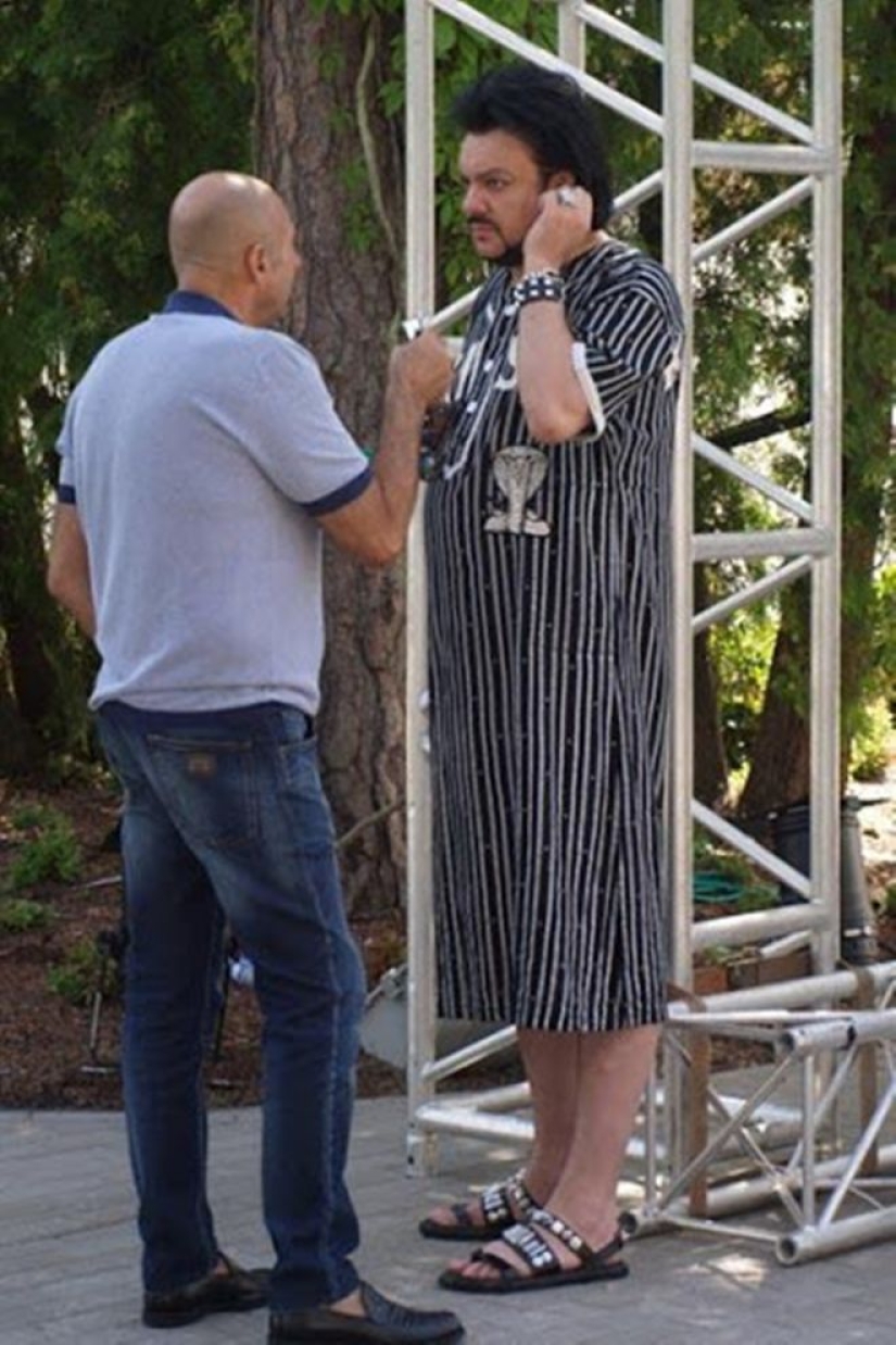 20 ridiculous outfits worn by Philip Kirkorov, and we are ashamed of them