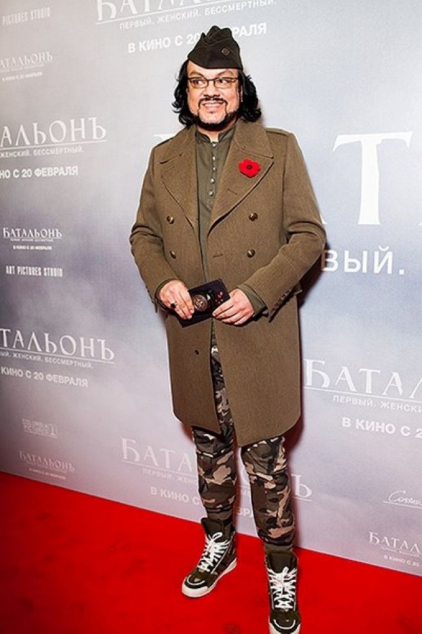 20 ridiculous outfits worn by Philip Kirkorov, and we are ashamed of them