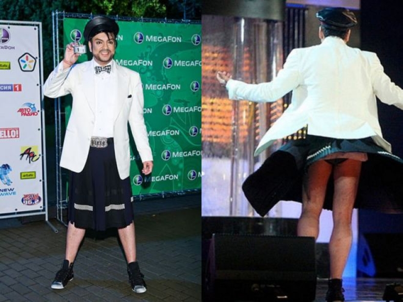 20 ridiculous outfits worn by Philip Kirkorov, and we are ashamed of them