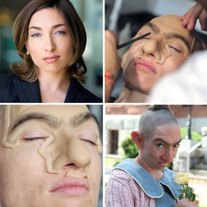 22 before and after shots showing how much effort went into Hollywood makeup