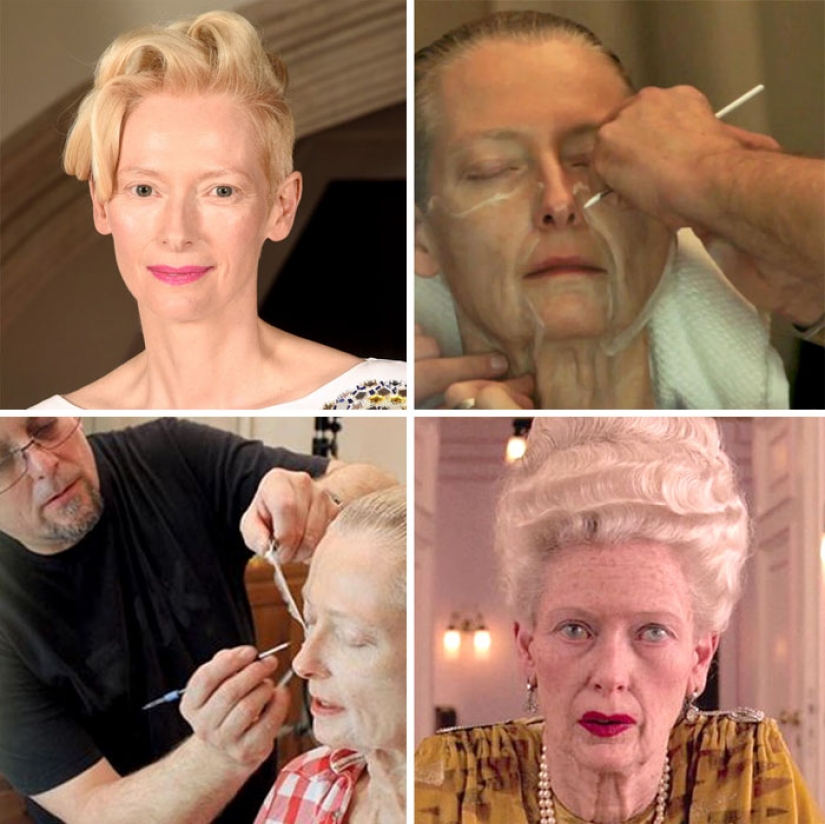 22 before and after shots showing how much effort went into Hollywood makeup