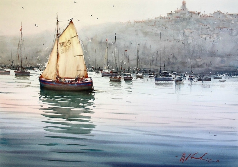 22 real masterpieces of watercolor