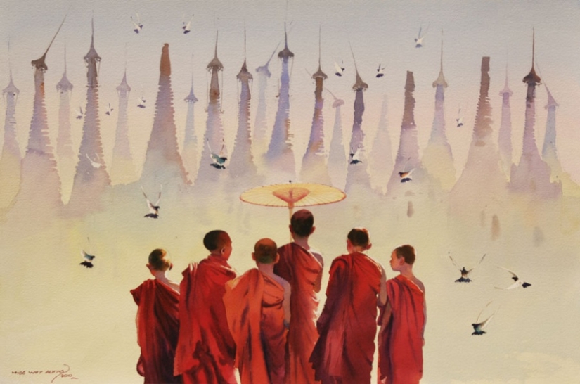 22 real masterpieces of watercolor