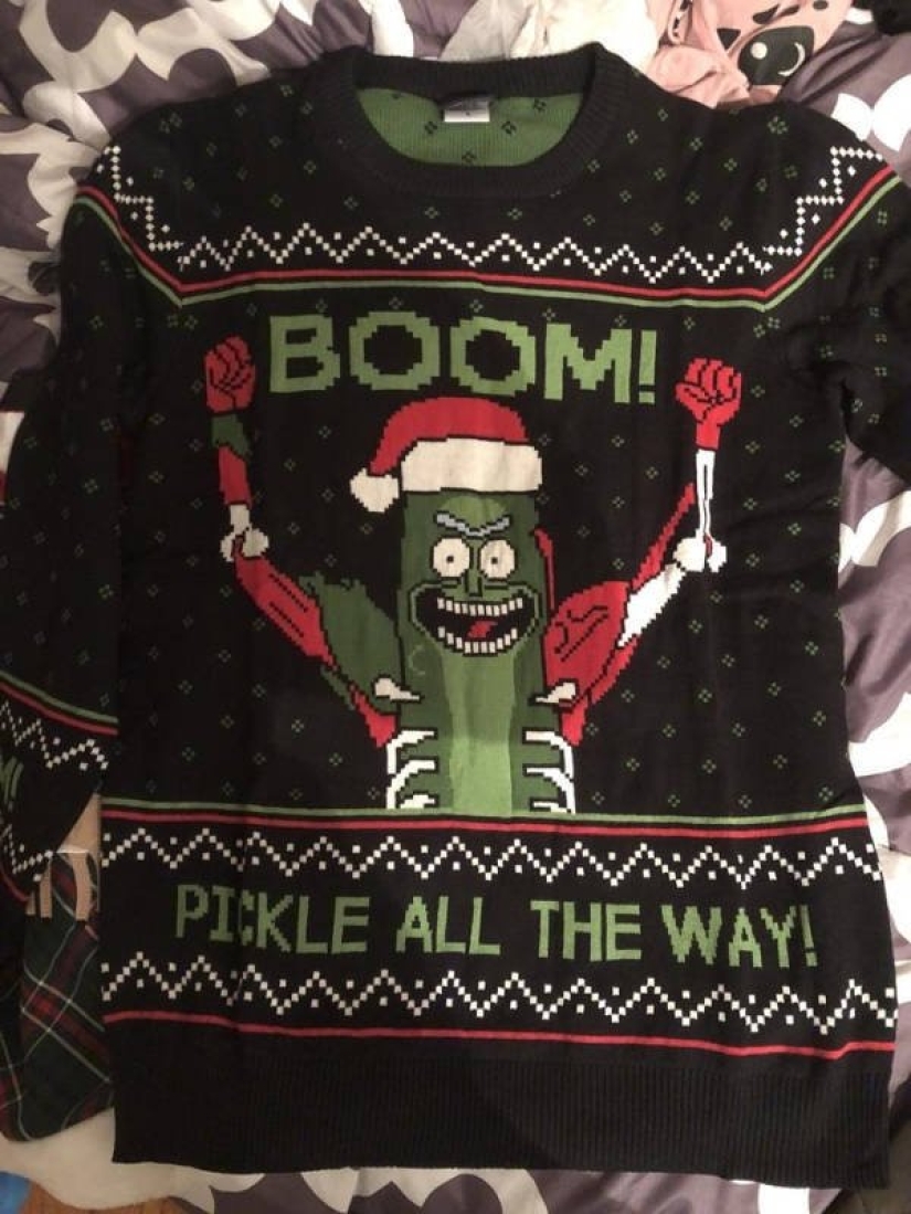 24 ridículo suéteres que burlarse de Navidad
