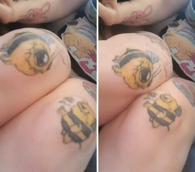 25 de los afortunados ganadores en el concurso para el estúpido tatuaje