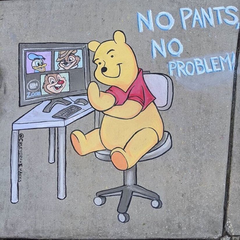 25 dibujos divertidos y relevantes de tiza sobre asfalto 25 dibujos divertidos y relevantes de tiza sobre asfalto