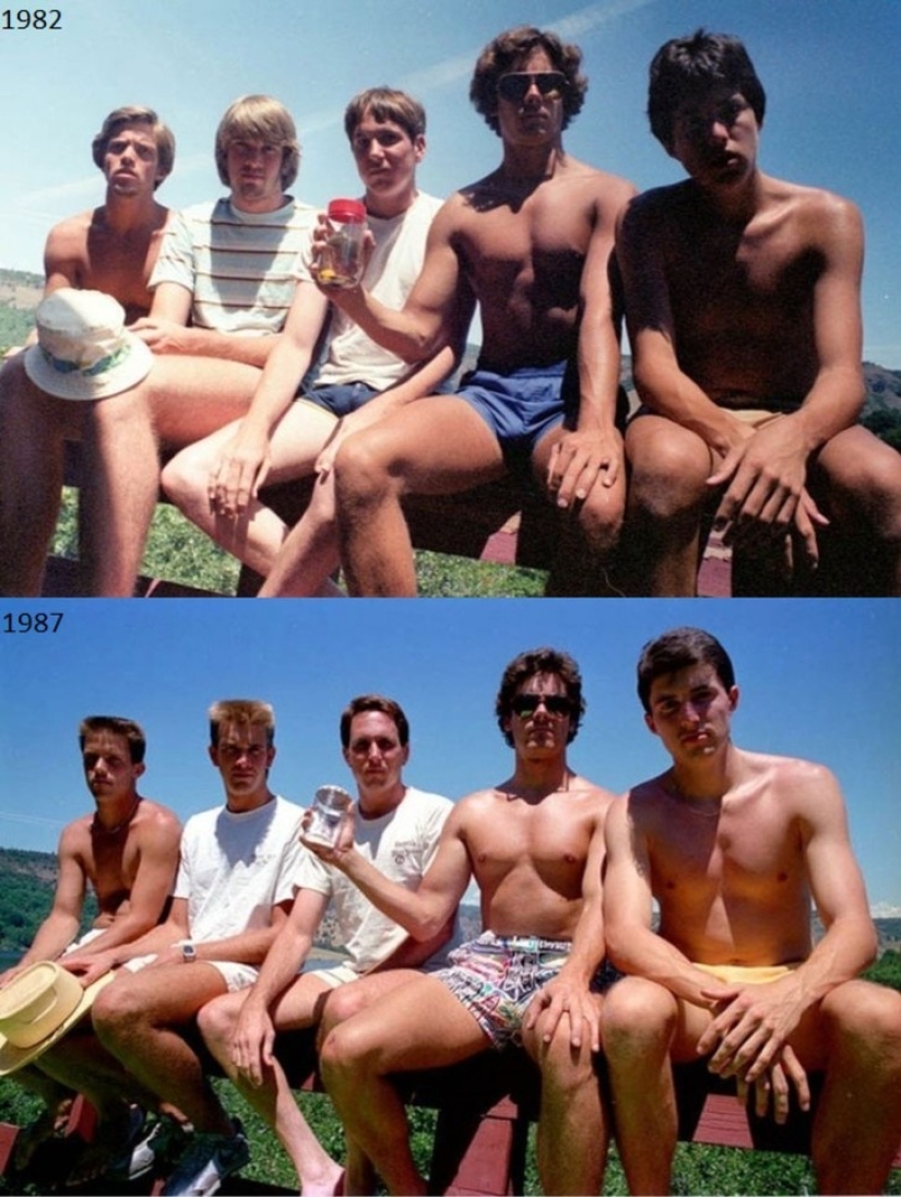 25 fotos de personas al estilo de "entonces y ahora", cuyas relaciones han pasado la prueba del tiempo