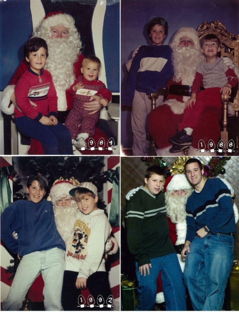 25 fotos de personas al estilo de "entonces y ahora", cuyas relaciones han pasado la prueba del tiempo