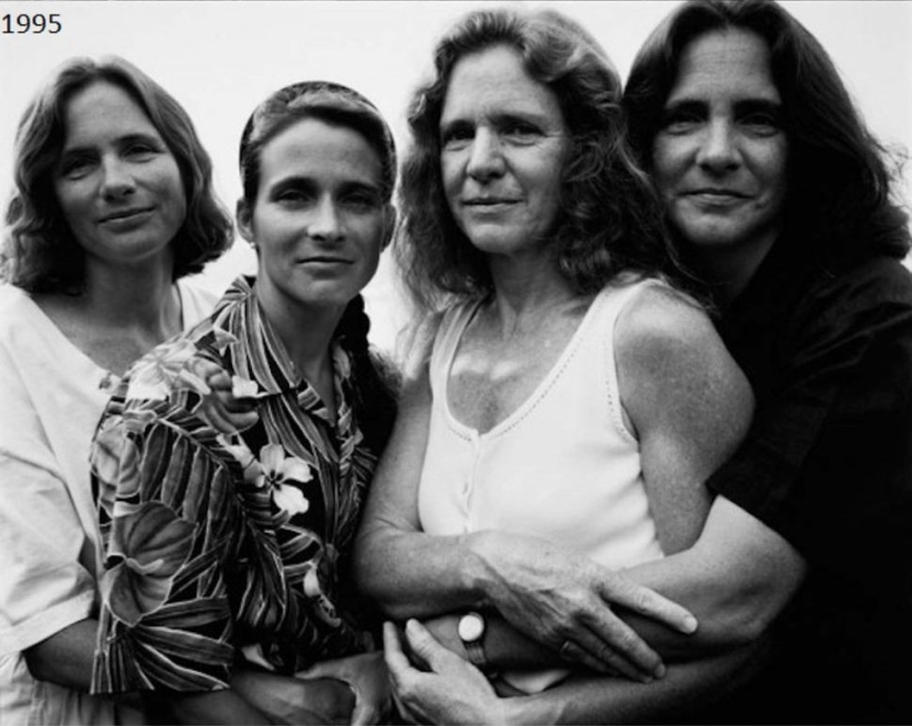 25 fotos de personas al estilo de "entonces y ahora", cuyas relaciones han pasado la prueba del tiempo