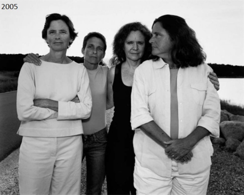 25 fotos de personas al estilo de "entonces y ahora", cuyas relaciones han pasado la prueba del tiempo