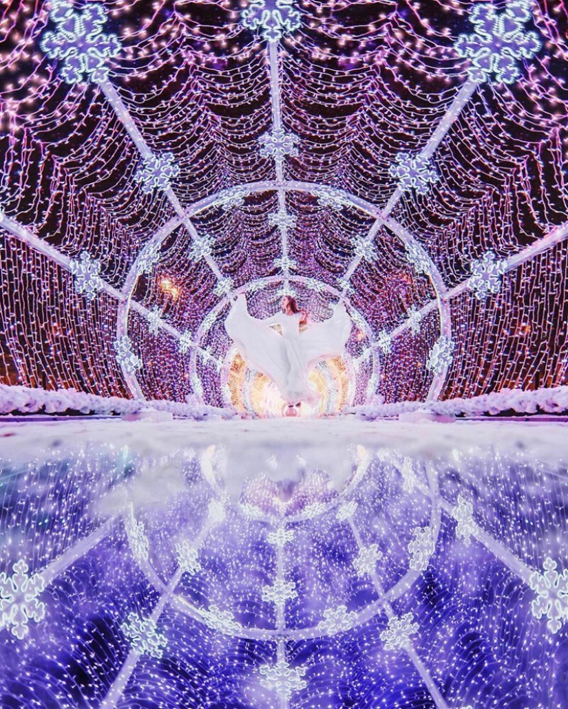 25 fotos increíbles de la víspera de Año Nuevo en Moscú de la hechicera Kristina Makeeva