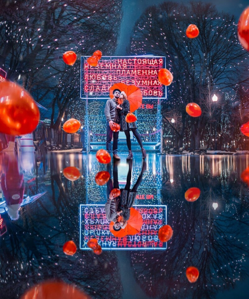 25 fotos increíbles de la víspera de Año Nuevo en Moscú de la hechicera Kristina Makeeva