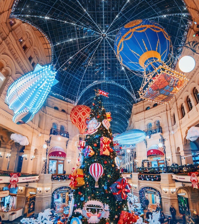 25 fotos increíbles de la víspera de Año Nuevo en Moscú de la hechicera Kristina Makeeva