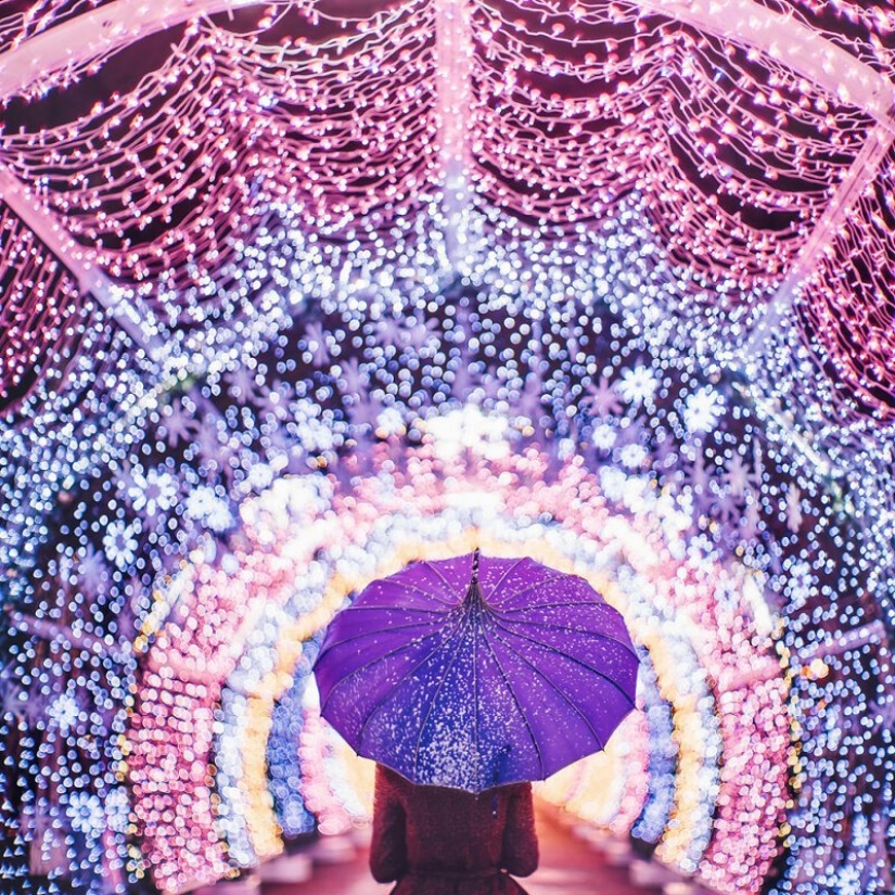 25 fotos increíbles de la víspera de Año Nuevo en Moscú de la hechicera Kristina Makeeva