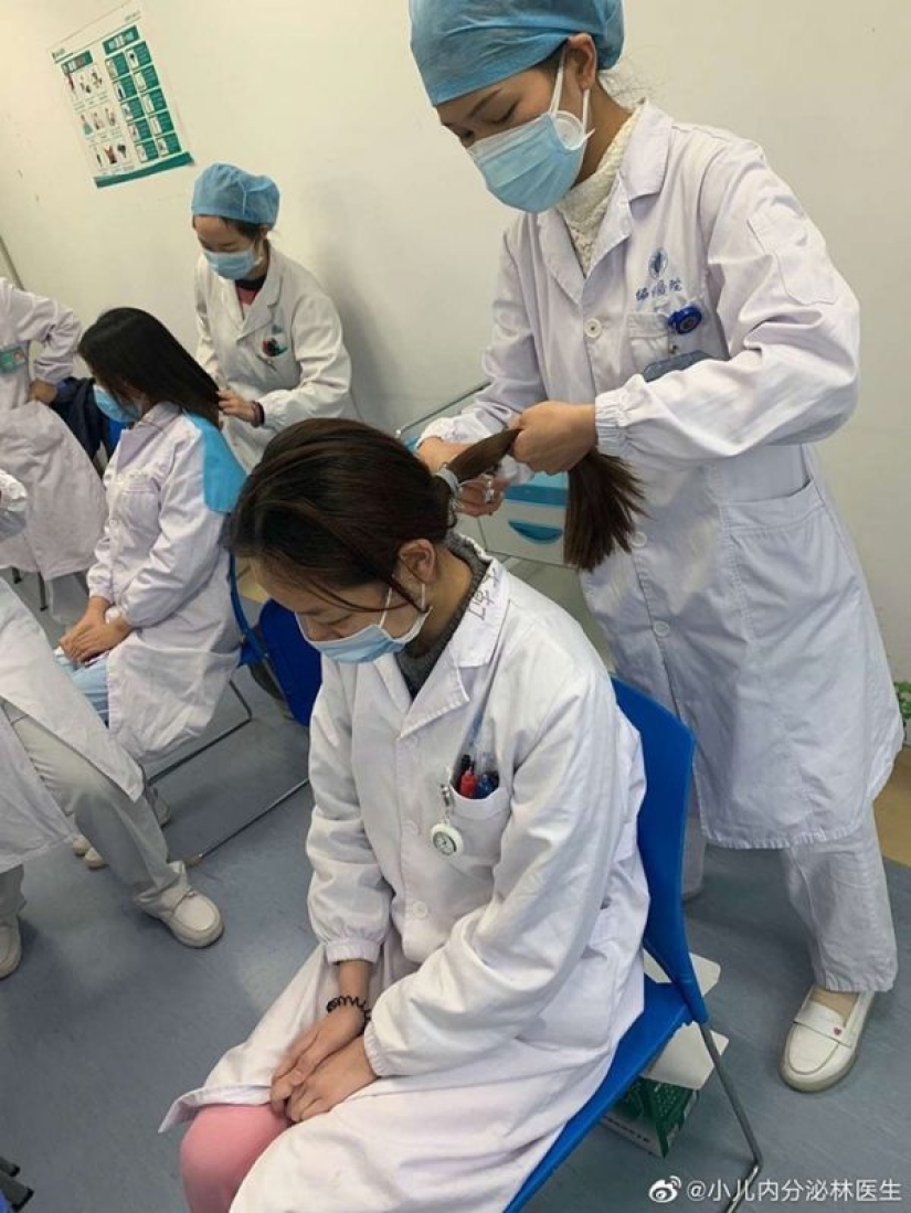 25 fotos sobre la vida cotidiana del personal médico en Wuhan infectado con coronavirus