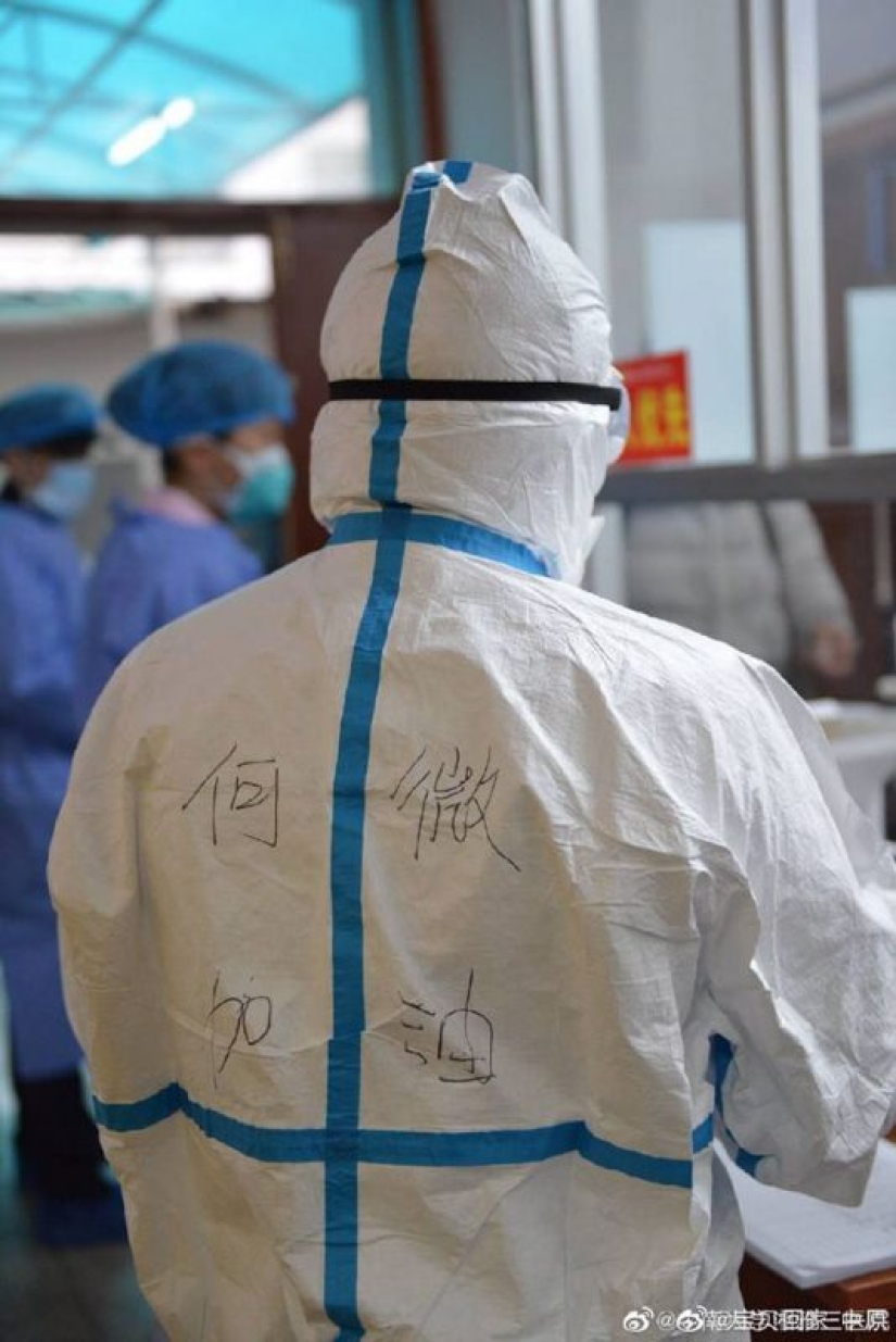 25 fotos sobre la vida cotidiana del personal médico en Wuhan infectado con coronavirus
