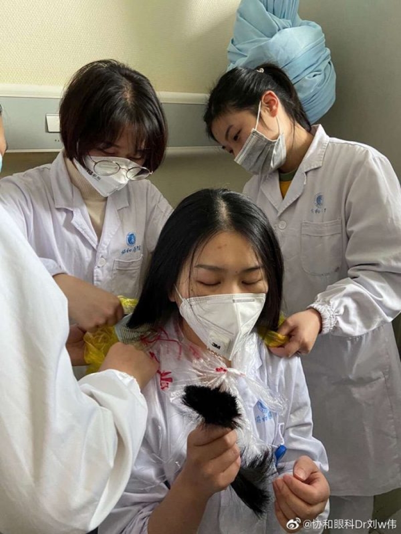 25 fotos sobre la vida cotidiana del personal médico en Wuhan infectado con coronavirus
