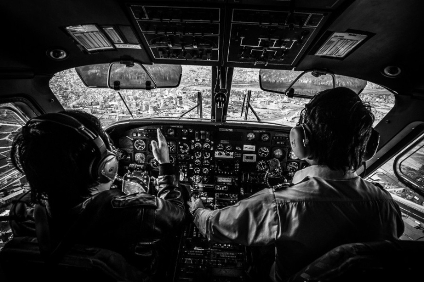 25 fotos tomadas por los pilotos desde las cabinas de los aviones
