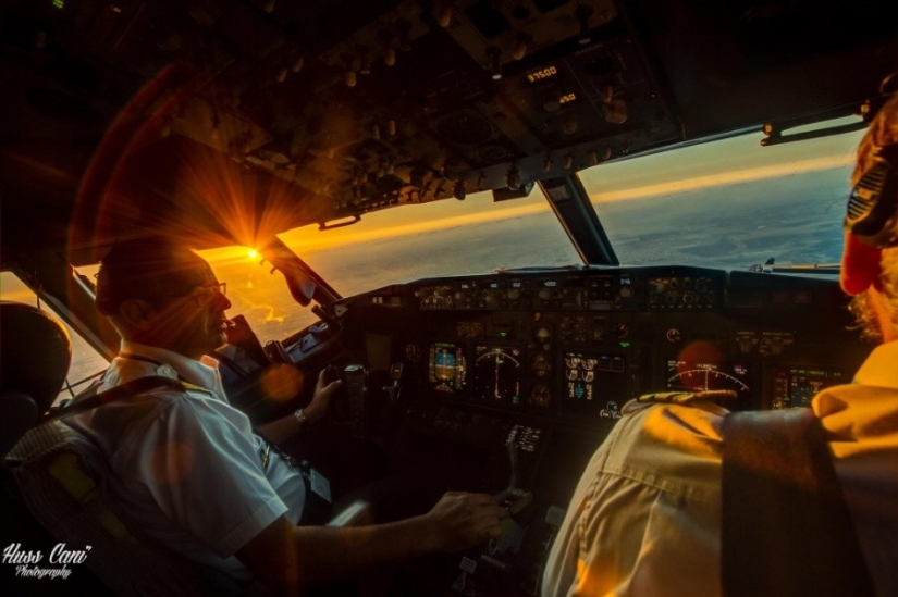25 fotos tomadas por los pilotos desde las cabinas de los aviones