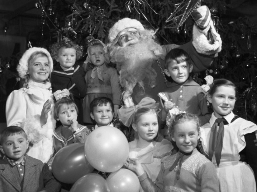 26 fotos con Papá Noel soviético de los años 80