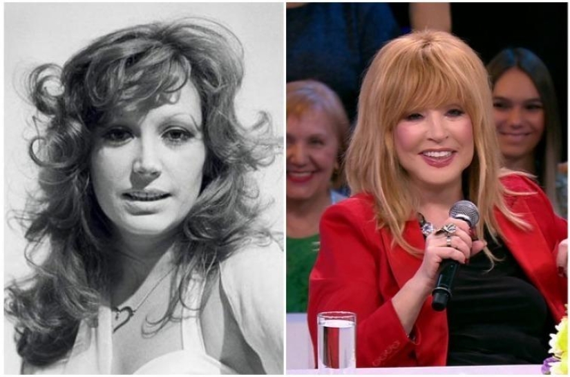 27 fotos de celebridades rusas al estilo de "entonces y ahora"