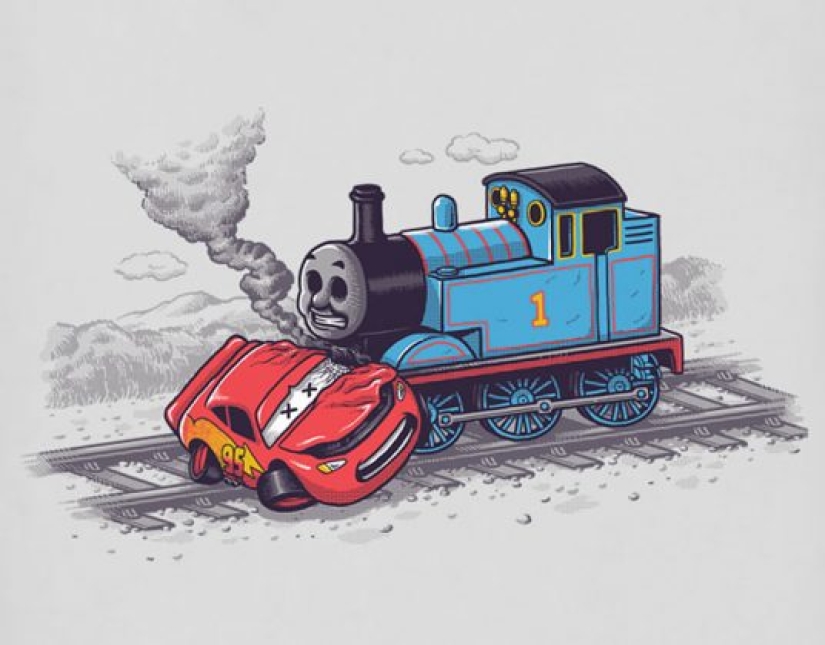 27 ilustraciones inteligentes inspiradas en elementos de la cultura pop