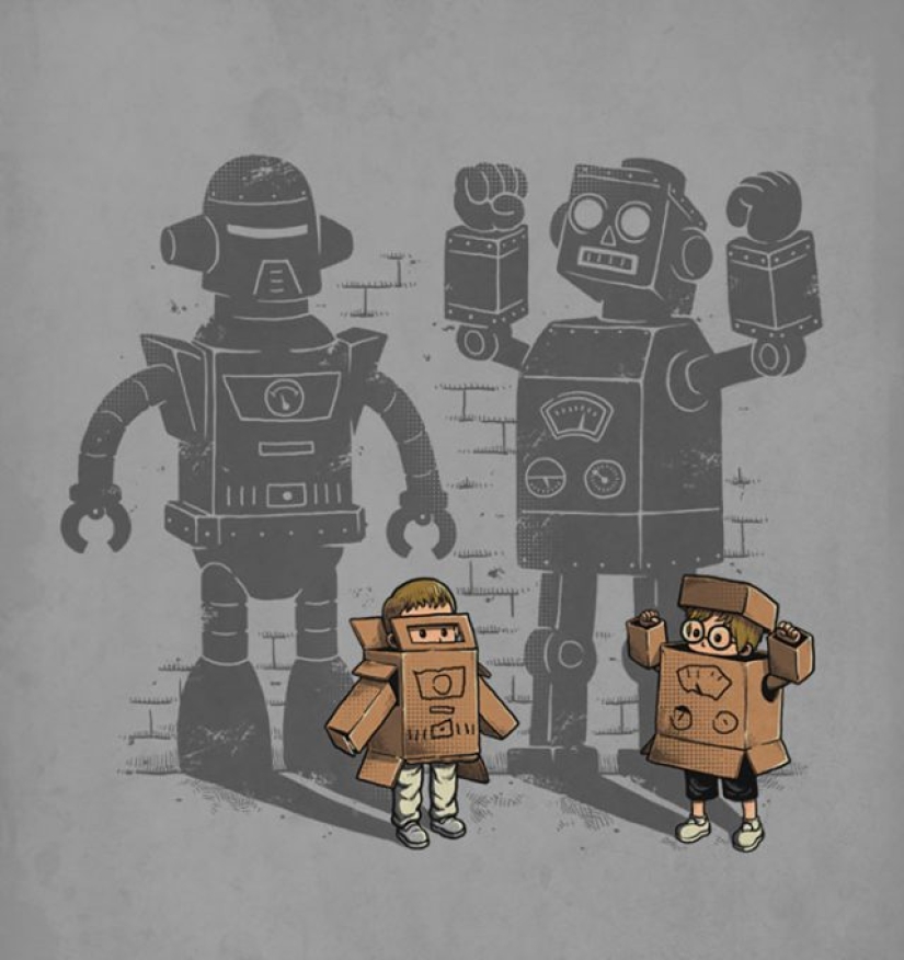 27 ilustraciones inteligentes inspiradas en elementos de la cultura pop