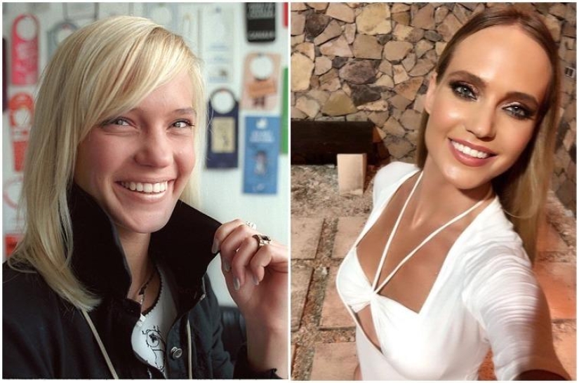 27 photos of Russian celebrities in the style of "then and now" 27 photos of Russian celebrities in the style of "then and now"