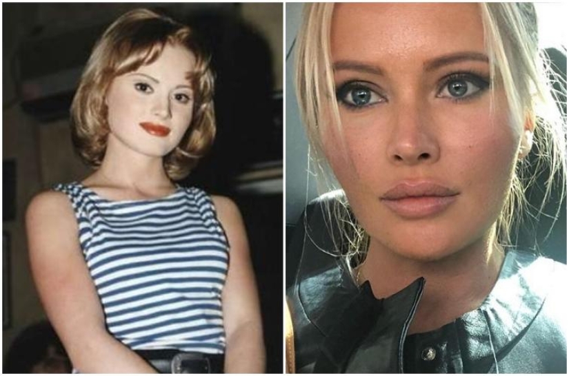 27 photos of Russian celebrities in the style of "then and now" 27 photos of Russian celebrities in the style of "then and now"