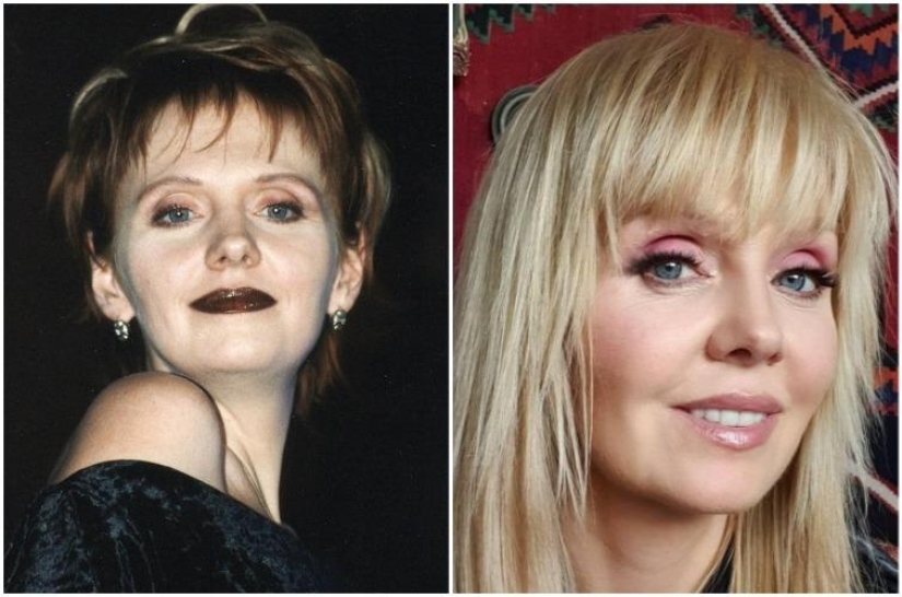 27 photos of Russian celebrities in the style of "then and now" 27 photos of Russian celebrities in the style of "then and now"