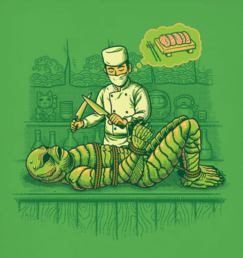 27 smart illustrations inspired by pop culture elements 27 smart illustrations inspired by pop culture elements