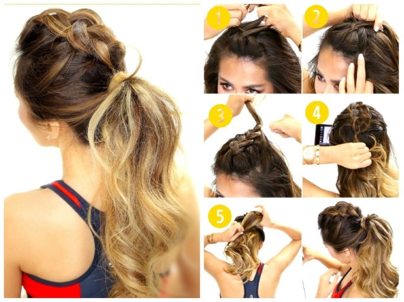 32 simple and fast hairstyles for summer in 5 minutes 32 simple and fast hairstyles for summer in 5 minutes