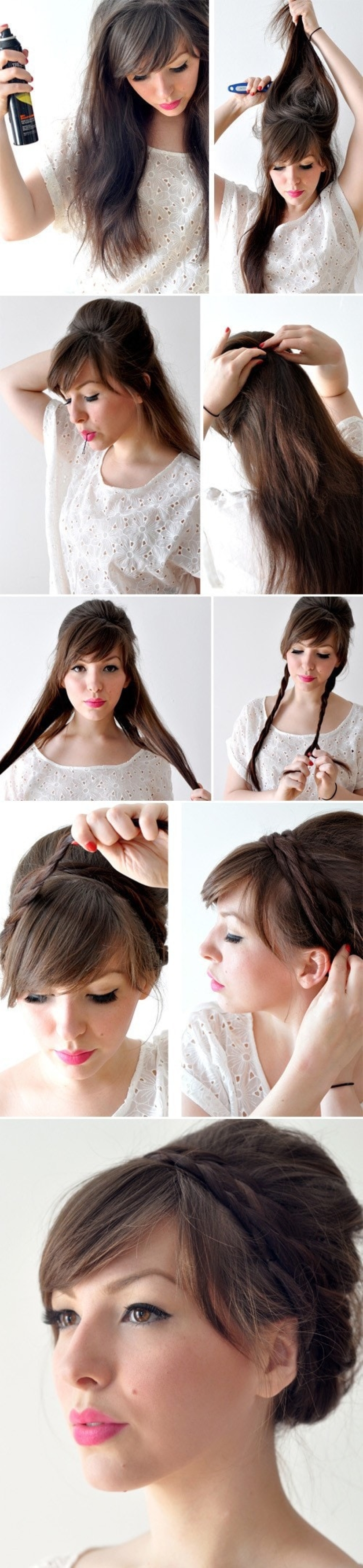 32 simple and fast hairstyles for summer in 5 minutes 32 simple and fast hairstyles for summer in 5 minutes