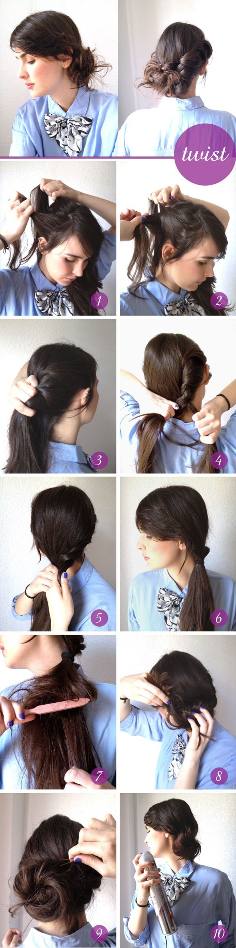 32 simple and fast hairstyles for summer in 5 minutes 32 simple and fast hairstyles for summer in 5 minutes