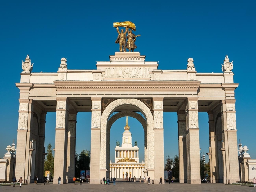 6 magníficos arcos de triunfo de Rusia 6 magníficos arcos de triunfo de Rusia