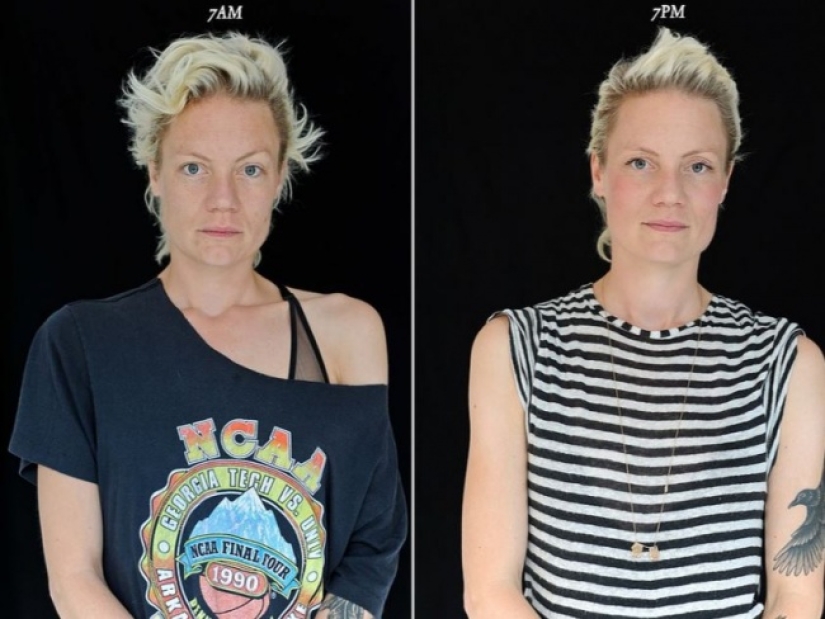 "7 am — 7 pm" : qué tan diferente se ve una persona "7 am — 7 pm" : qué tan diferente se ve una persona