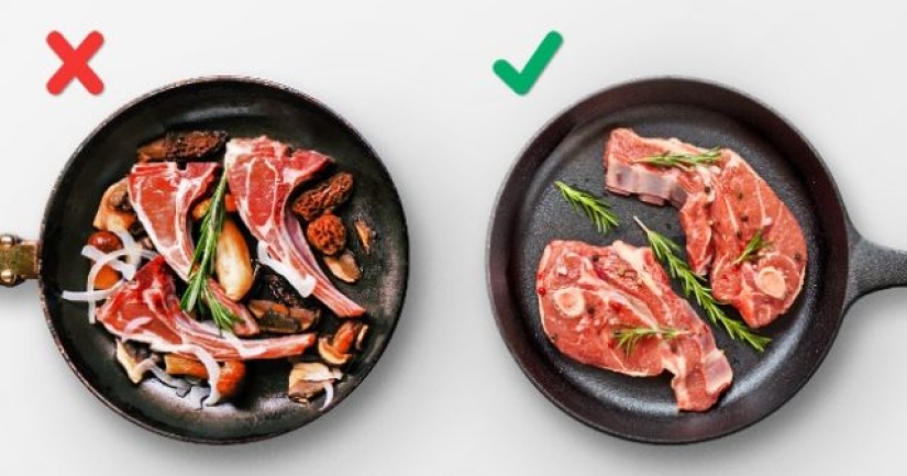 7 errores comunes en la preparación de alimentos, que pueden estropear tu mejor receta 7 errores comunes en la preparación de alimentos, que pueden estropear tu mejor receta